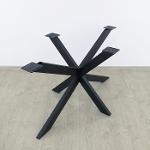 Bolted steel table base - asymmetrical Spider