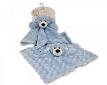 Baby Rosebud Comforter - Bear