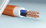 Mounting copper cable with polyethylene (XLPE) insulation and sheath