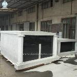 Quality Customized Two Crypts Granite Family Mausoleum Designs For Funeral