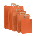 Paper Bag Orange Plate