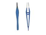 Forceps with metal tips - 105 mm