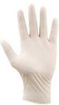 White nitrile gloves