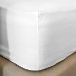 Hotel Bed Sheets - Fitted - Percale Cotton/Polyester