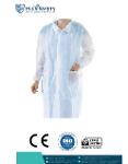 White Lab Coat For Medical Hospital Uniforms Doctor Gown 