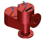 Combined pressure and vacuum valves, KITO VD/oG-PA-...