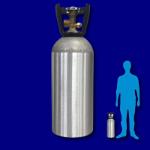 High Performance 501 200bar Helium Gas Cylinder