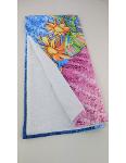 Double face custom printed towel 100% polyester