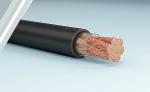 Copper flexible cable with thermoplastic rubber insulation protective sheath