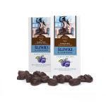 Warsaw chocolate-covered plums 125g