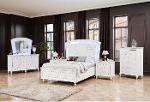 Crystal  king and queen Bedroom Furniture Set of 5 pcs