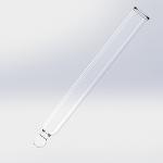 Glass Pipette for Droppers – Straight-Tip, 69mm Length