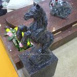 Natural Stone Granite Animal Statue Horse Carving