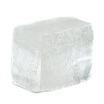 Raw White Calcite Gemstone Block 4 – 6 cm