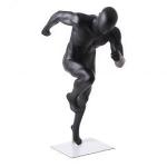 Male mannequins sprinter
