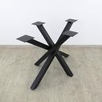 Asymmetrical Spider steel table base