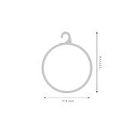 108g Plastic Ring With Hook Diam. 110mm