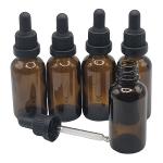 Glass Bottle Amber 30 ml with Assembled Dropper Night