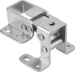 Hinges steel or stainless steel internal, opening angle 90°