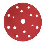 Abrasive red-paper-Ø150mm 15 holes P800 100p.