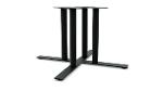 X shape steel table base with 4 columns