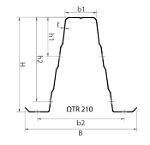 Omega Sections / Ω formed Profiles - Ω TR 210