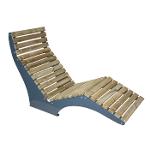 Bench Athena Wood - chaise long