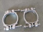 Double bolt clamp for rubber hose SL-600