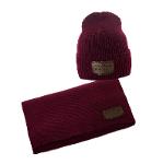 Women's beanie winter hat and scarf