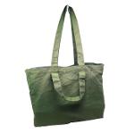 Fairtrade Certified Custom Printed Green Canvas Tote Bag