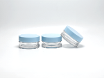 Plastic jar packaging 15ml for lip balm eye cream