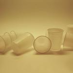 White Cpla bioplastic cups 200 ml 100 pcs