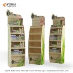 Plywood display for Eco cosmetics
