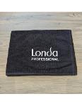 Black Hairdresser towel with logo embroidered