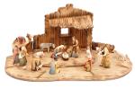 WOODEN STABLES FOR NATIVITY SETS