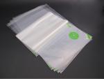rLDPE flap bag 40my 100% recycled material 300x400+50mm