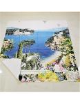 Custom printed towel - double face cotton and polyester