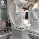 White Marble Sculpture Angel Carving Statue