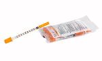 SOL-M™ U-100 Insulin Syringe, Fixed Needle, PE Bag