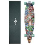 36inch Pintail longboard with Polished Aluminum trucks