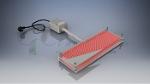 Heater with protection for aggressive solutions