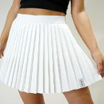 Sporty pleated tennis skirt.