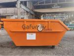 Metal container for construction waste with volume of 5,5 m3