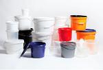 2.25 L food grade plastic bucket (container)