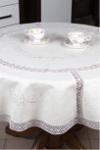 Round tablecloth 'Ornament in a circle"