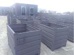 Steel Pallets and Stackable Steel Pallet Cages