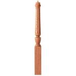 Decorative Wooden Staircase Newel Post