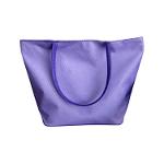 Purple customizable beach bag made of mesh fabric for the rugged 2022 summer