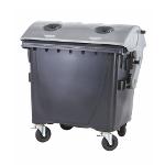 Plastic container for waste separation 1100 For metal withoutock