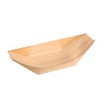 Ecological wooden trays 25 cm 100 pcs